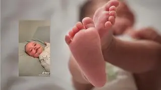 Wygląda na wiecznie uśmiechnięte dziecko