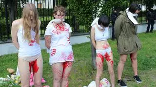 Protest przeciwko gwałtom w Ukrainie. Aktywistki zalewa fala hejtu i niezrozumienia