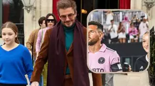 Córka Beckhama wprowadziła Messiego na murawę. Fani: "To czysty nepotyzm"