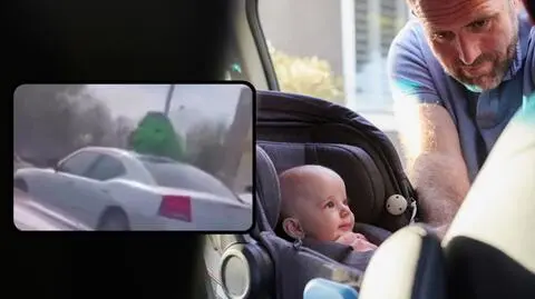 Ohio. Mężczyzna zostawił dziecko na dachu samochodu i odjechał