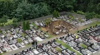 W Trzebini wciąż zapada się ziemia