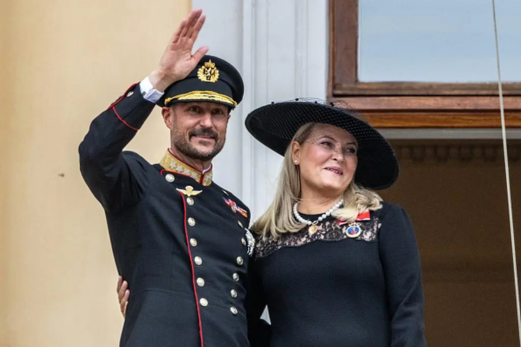 Norwegia. Pogrzeb króla Haralda v