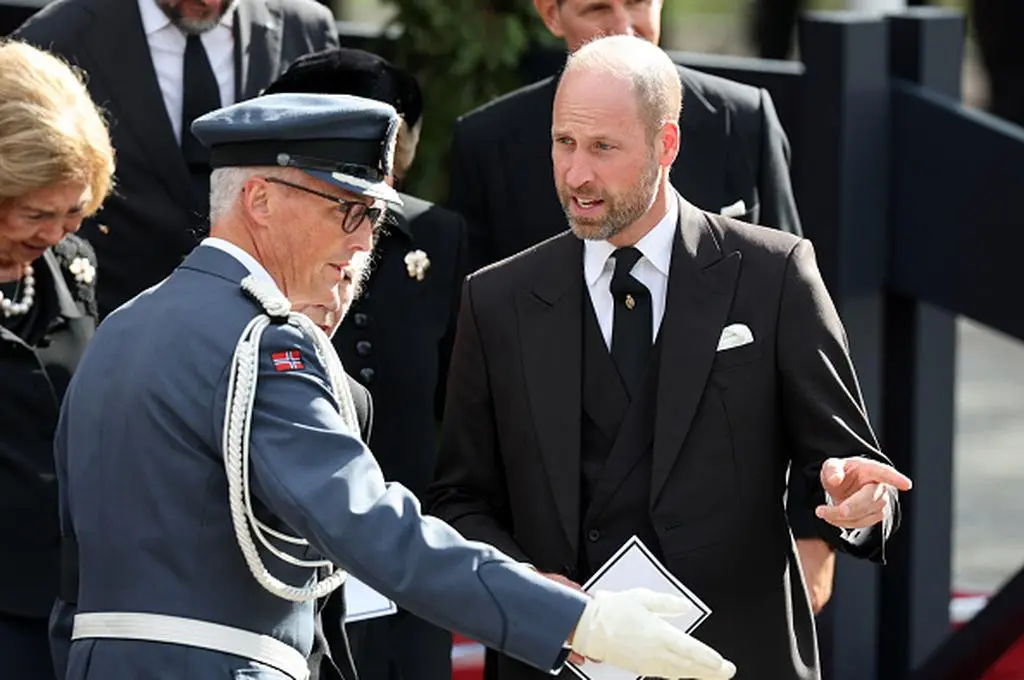 Norwegia. Pogrzeb króla Haralda v