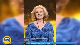 Ewa Wiśniewska skończyła 80 lat. "Nie sposób w to uwierzyć"