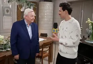 Tata Magdy Gessler zdradził sekrety rodzinnych świąt. "Jest normalne życie, czasami się kłócimy"