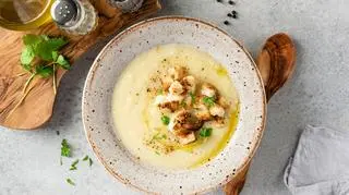Zupa krem z kiszonej kapusty. Zblendowana kiszona kapusta? Jeszcze jak!