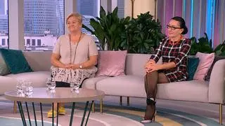 Aleksandra Piotrowska i Danuta Kozakiewicz
