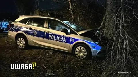 Uwaga! TVN: Wypadek radiowozu z nastolatkami