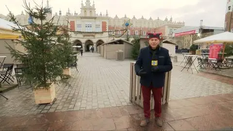 Świąteczny klimat na krakowskim rynku 