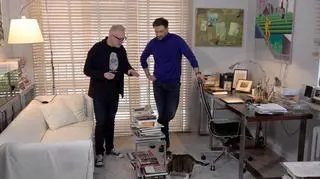 Odkrywamy gabinet Mariusza Szczygła. O czym będzie jego kolejna książka? "Ten obraz stanie się okładką" 