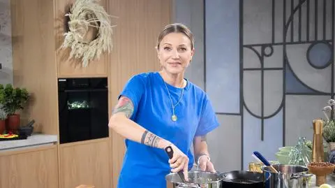 Daria Ładocha w kuchni Dzień Dobry TVN