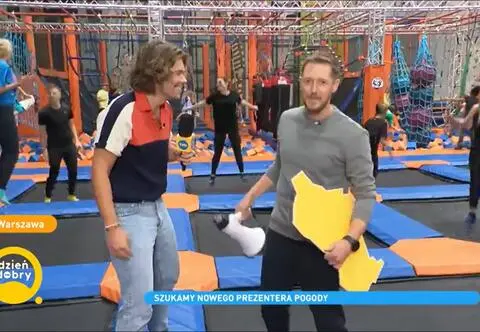 Kolejny dzień castingu na prezentera pogody. "Marzenia trzeba spełniać"