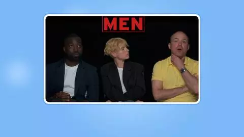 Buckley, Kinnear i Esiedu odsłaniają kulisy pracy na planie filmu "Men"