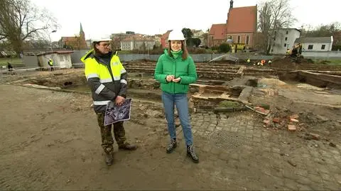 Bydgoszcz. Wykopaliska przy operze odkryły tajemnicze mury