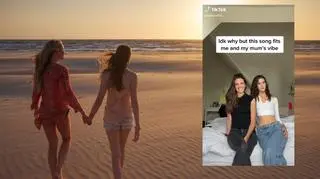 Uderzające podobieństwo matki i córki. Reprezentują inne pokolenia, a wyglądają niemal identycznie