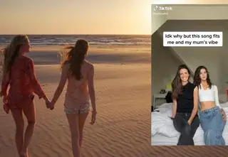 Uderzające podobieństwo matki i córki. Reprezentują inne pokolenia, a wyglądają niemal identycznie