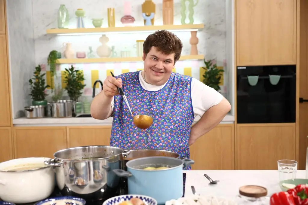 Pan Babcia w kuchni Dzień Dobry TVN