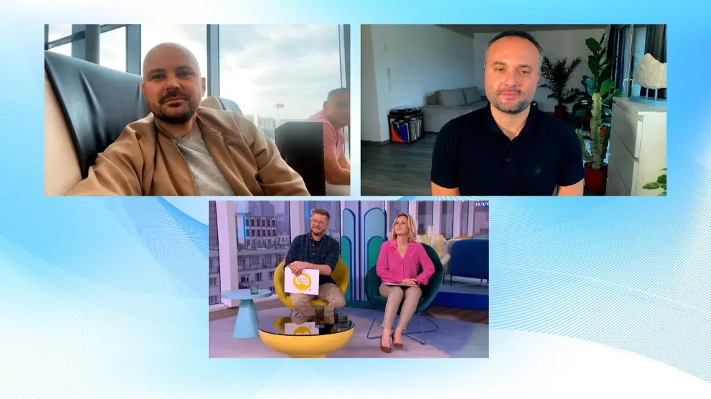 Krzysztof Ruszała i Kamil Jaśkowski, Filip Chajzer, Małgorzata Ohme