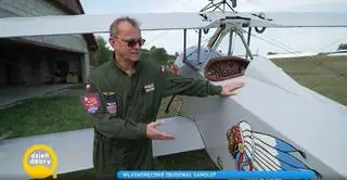 Własnoręcznie zbudował samolot 