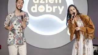 SABINA i Michał Szczygieł na scenie Dzień Dobry TVN. Posłuchajcie, jak brzmi ich muzyczny "Twist"