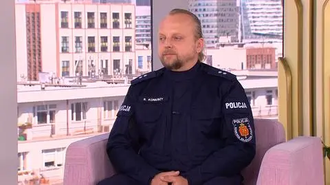 podkom. Robert Koniuszy z Komendy Stołecznej Policji