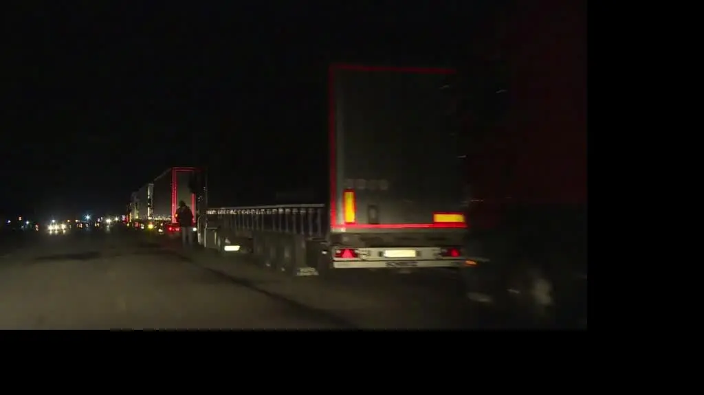 Uwaga! TVN: Jak wyglądała noc na przejściu granicznym w Medyce?