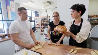 Dzień Piekarza i Cukiernika. Dorota Gardias poznała tajemnicę przepisu na chleb na zakwasie