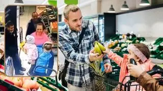 Mama przypadkowo podmieniła w sklepie dzieci. Ojciec nie reagował