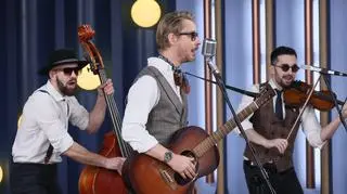 Duży rower i klimatyczna muzyka, czyli Big Bike Orchestra na scenie Dzień Dobry TVN