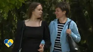 Matka i córka uciekły z Mariupola, a ojciec został w Azowstalu. "Gdyby nie my, to nie miałby już żadnej nadziei" 