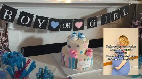 Zorganizowała baby shower. Zaproszeni goście zawiedli