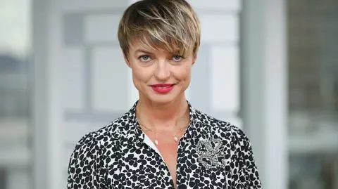 Katarzyna Sokołowska na wakacjach z synkiem