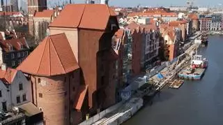 Żuraw w Gdańsku dostępny dla turystów. "Podczas jego remontu trafiliśmy na niesamowite zabytki"