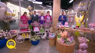 Kurczak, jajko i zajączek - wielkanocne słodkości z waty cukrowej