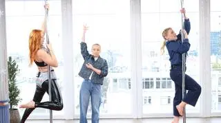 Pole dance w studiu Dzień Dobry TVN