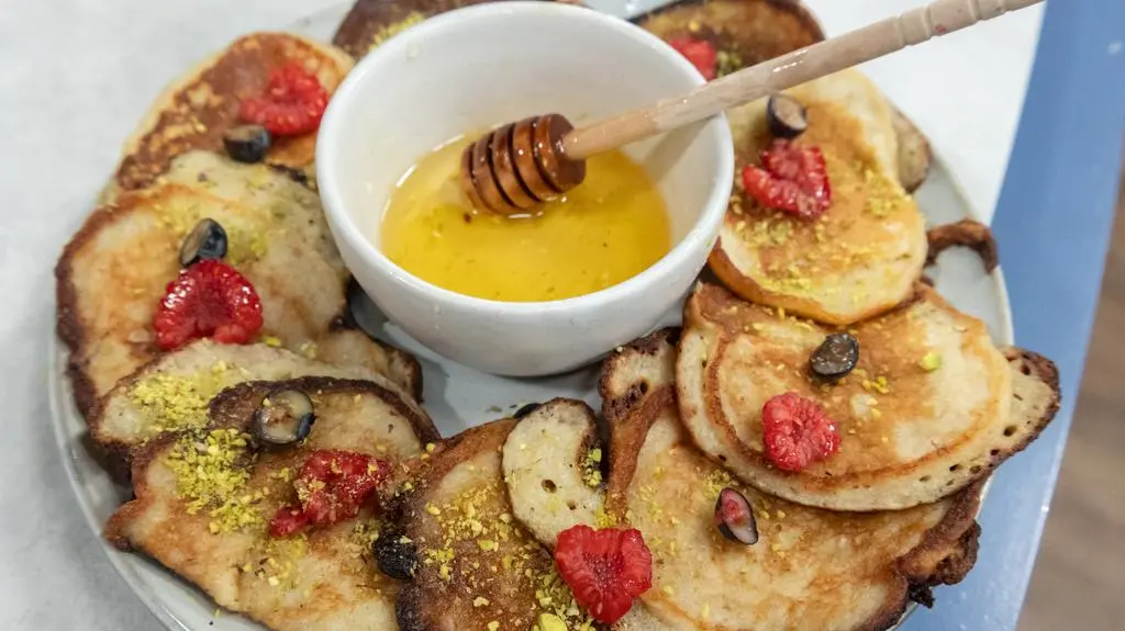 Śniadaniowe placuszki bananowe