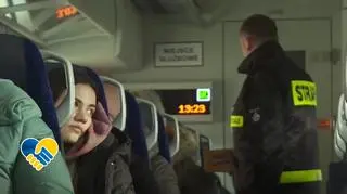 Specjalne pociągi rozwożą po Polsce ukraińskich uchodźców