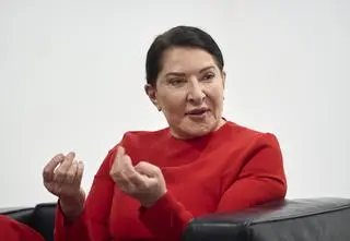 Marina Abramović wspiera Ukrainę