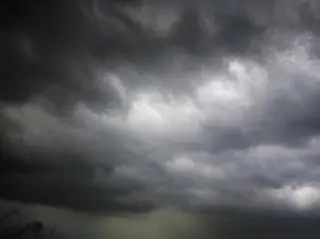 Downburst nad Krakowem