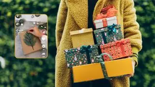 Jak efektownie zapakować świąteczny prezent? Ten trik z TikToka podbija sieć. "Ale pięknie" 