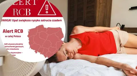 RCB wydało alerty dla całego kraju. Ostrzega przed czadem w upał