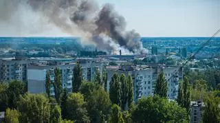 Kijów podczas ostrzału ze strony rosyjskich wojsk