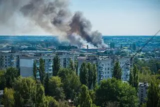 Kijów w trakcie wojny