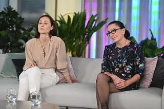 Marta Majchrzak i Danuta Kozakiewicz