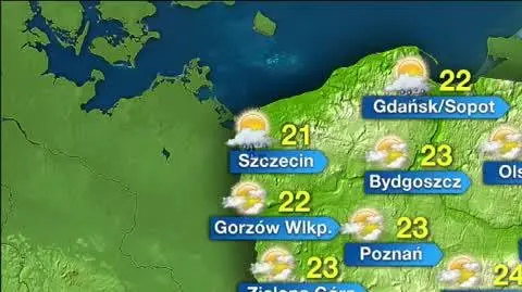 Prognoza pogody na 25, 26, 27 lipca 2023