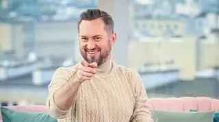 Marcin Prokop na zdjęciu z młodości