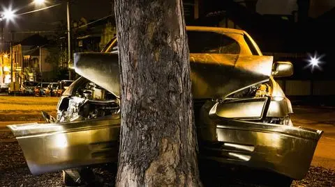 Auto uderzyło w drzewo. Zginęła 22-letnia kobieta 