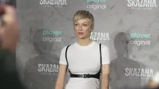 Ola Adamska o serialu "Skazana"