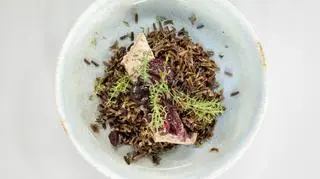 Stek z tuńczyka w sosie czereśniowym - przepis Darii Ładochy