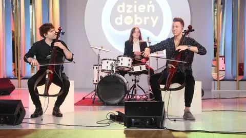 Cello Brothers na scenie Dzień Dobry TVN